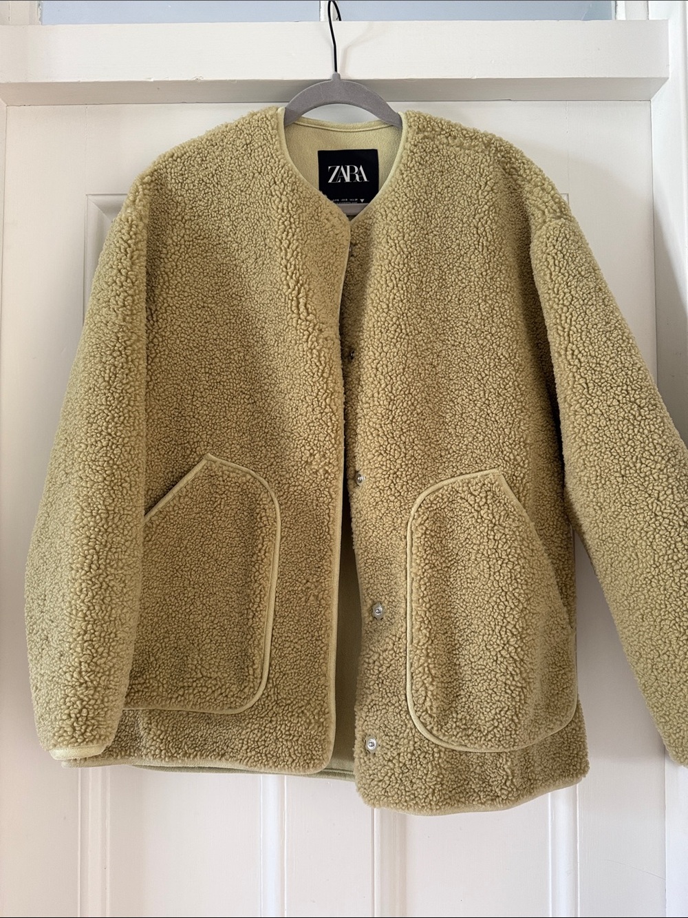 Zara Faux Shearling Jacket